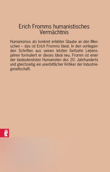 Produktbild: Humanismus als reale Utopie