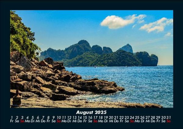 Produktbild: Meereslandschaften 2025 Fotokalender DIN A5