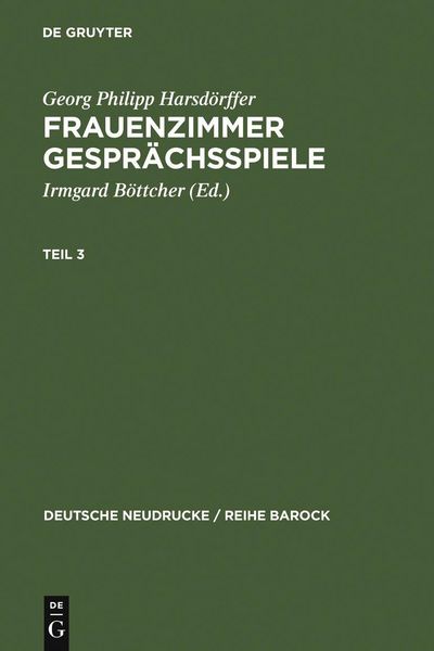 Produktbild: Frauenzimmer Gespr&auml;chsspiele Teil 3