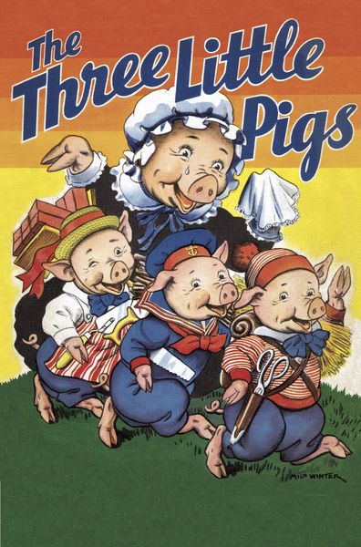 Produktbild: The Three Little Pigs Shape Book