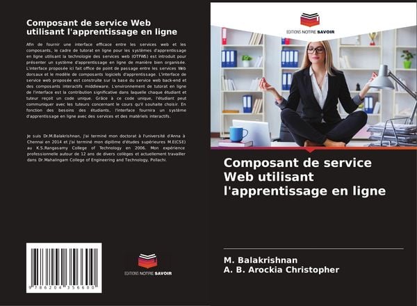 Produktbild: Composant de service Web utilisant l'apprentissage en ligne