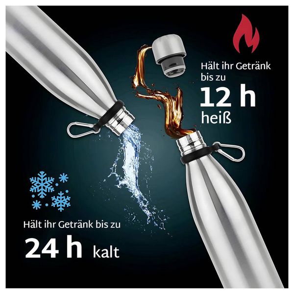 Produktbild: Kh-security 370216 Dosensafe Safe (Ausf&uuml;hrung: Edelstahlflasche) silber