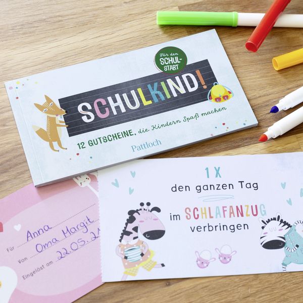 Produktbild: Schulkind! 12 Gutscheine, die Kindern Spaß machen