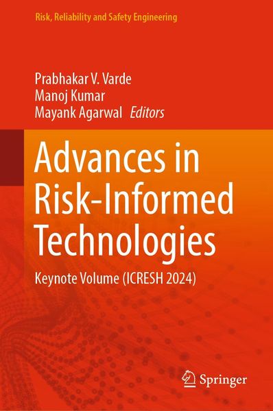Produktbild: Advances in Risk-Informed Technologies