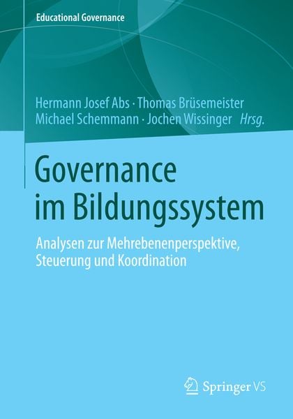 Produktbild: Governance im Bildungssystem