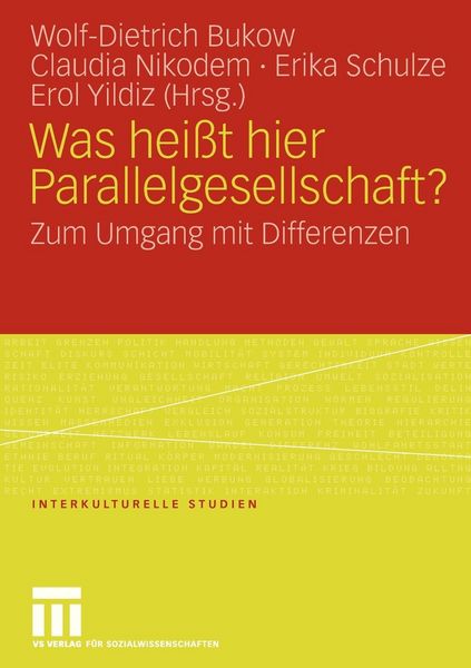 Produktbild: Was hei&szlig;t hier Parallelgesellschaft?