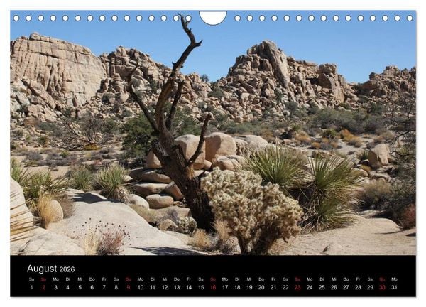 Produktbild: Kalifornien 2026 (Wandkalender 2026 DIN A4 quer), CALVENDO Monatskalender