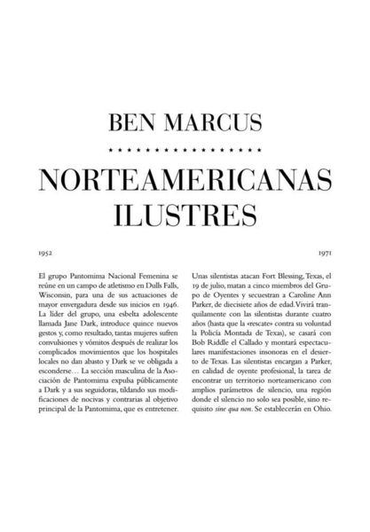 Produktbild: Norteamericanas ilustres