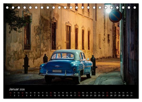 Produktbild: Havanna - Ansichten einer bemerkenswerten Stadt (Tischkalender 2026 DIN A5 quer), CALVENDO Monatskalender