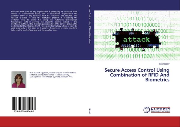 Produktbild: Secure Access Control Using Combination of RFID And Biometrics