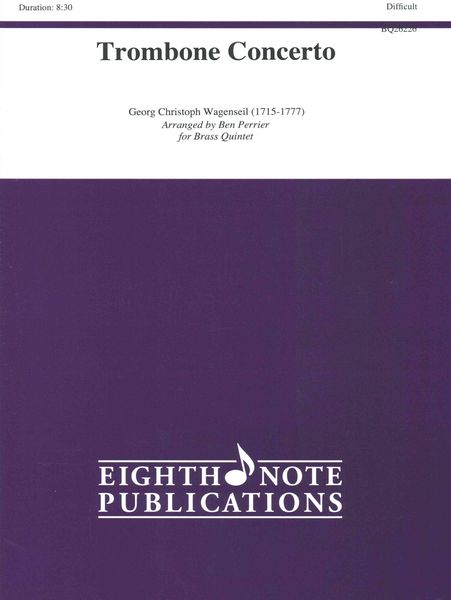Produktbild: Wagenseil, G: Trombone Concerto
