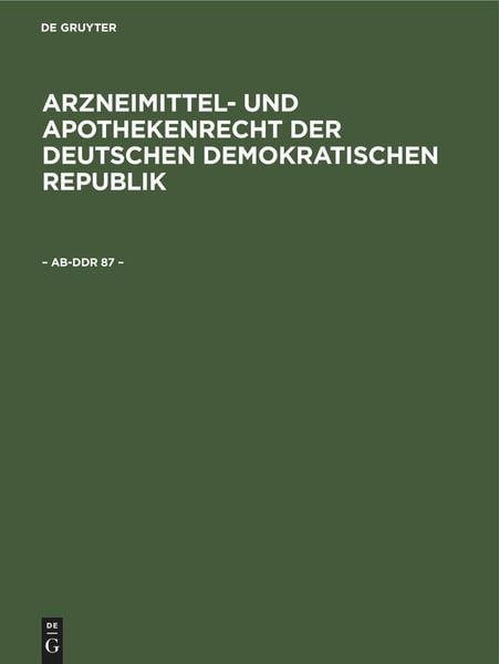 Produktbild: - AB-DDR 87 -