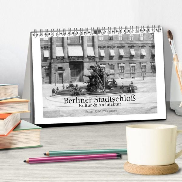 Produktbild: Berliner Stadtschlo&szlig; - Kultur und Architektur (Tischkalender 2026 DIN A5 quer), CALVENDO Monatskalender