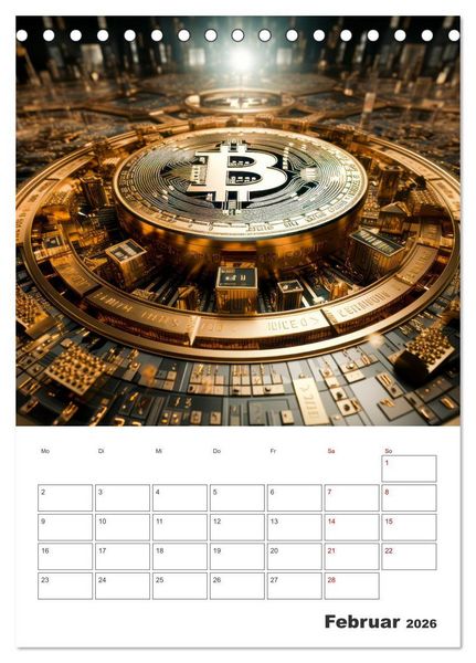 Produktbild: KRYPTO Cooler Terminplaner (Tischkalender 2026 DIN A5 hoch), CALVENDO Monatskalender