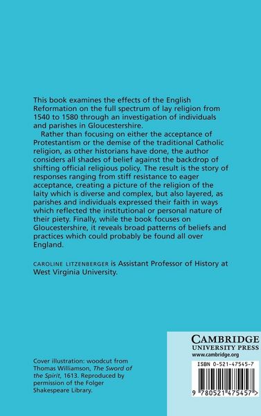 Produktbild: The English Reformation and the Laity