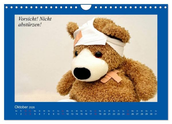 Produktbild: Sommer im Teddy-Land. B&auml;r und Freunde (Wandkalender 2026 DIN A4 quer), CALVENDO Monatskalender