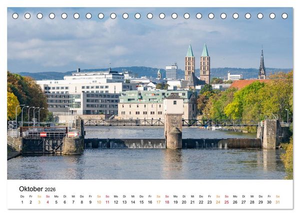 Produktbild: Kassel - wundersch&ouml;ne Stadt in Nordhessen (Tischkalender 2026 DIN A5 quer), CALVENDO Monatskalender