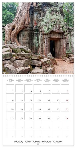 Produktbild: ANGKOR, TEMPLE IN THE JUNGLE (Wall Calendar 2027 12 &times; 12 Inch) CALVENDO 12 Month Wall Calendar
