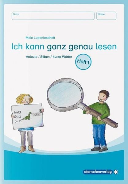 Produktbild: Mein Lupenleseheft 1 und 2 - Ich kann ganz genau lesen -