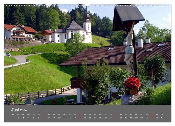 Produktbild: Zauberhaftes Berchtesgadener Land (hochwertiger Premium Wandkalender 2026 DIN A2 quer), Kunstdruck in Hochglanz