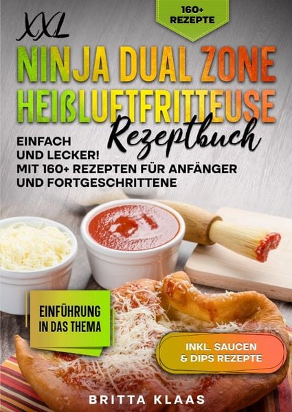 Produktbild: XXL Ninja Dual Zone Hei&szlig;luftfritteuse Rezeptbuch