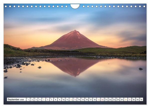 Produktbild: Azoren &ndash; Paradies im Atlantik (Wandkalender 2026 DIN A4 quer), CALVENDO Monatskalender