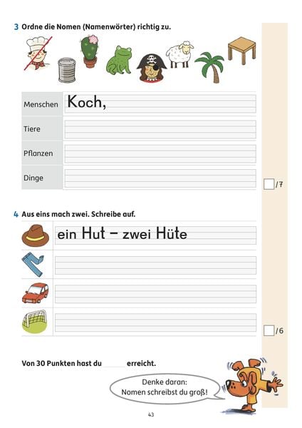 Produktbild: &Uuml;bungsheft mit Tests in Deutsch 1. Klasse