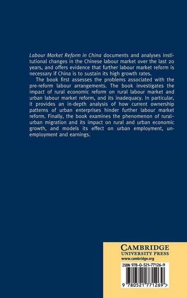 Produktbild: Labour Market Reform in China