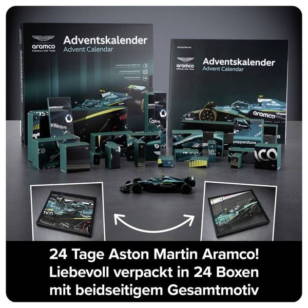 Produktbild: FRANZIS 67325 - Aston Martin Aramco Formel 1 Adventskalender