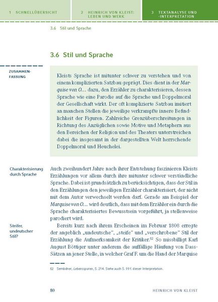 Produktbild: Die Marquise von O... von Heinrich von Kleist