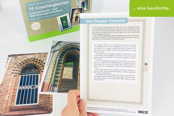 Produktbild: 75 Coachingkarten Achtsamkeits- und Weisheitsgeschichten