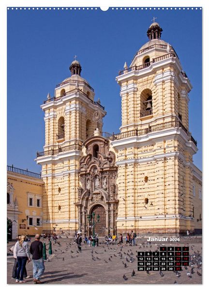Produktbild: Peru - Kultur - Menschen - Natur (Wandkalender 2026 DIN A2 hoch), CALVENDO Monatskalender