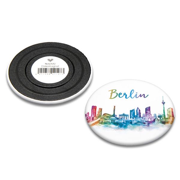 Produktbild: Dekomagnet Berlin rainbow