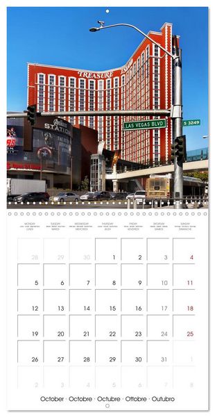 Produktbild: Las Vegas, Iconic City of Dreams (Wall Calendar 2026 12 &times; 12 Inch) CALVENDO 12 Month Wall Calendar