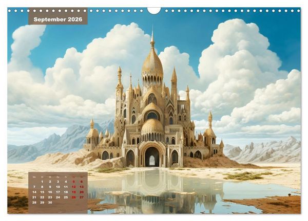 Produktbild: Exotische Pal&auml;ste (Wandkalender 2026 DIN A3 quer), CALVENDO Monatskalender