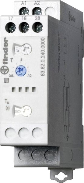 Finder 83.82.0.240.0000 83.82.0.240.0000 Zeitrelais Monofunktional 1 St. Zeitbereich: 0.05 s (min) 2 Schließer