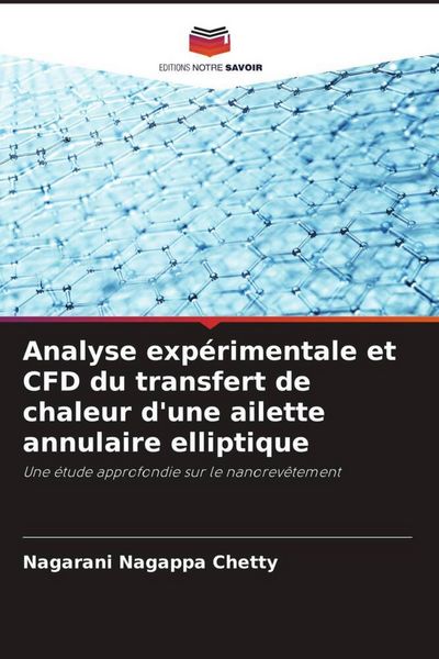 Produktbild: Analyse exp&eacute;rimentale et CFD du transfert de chaleur d'une ailette annulaire elliptique