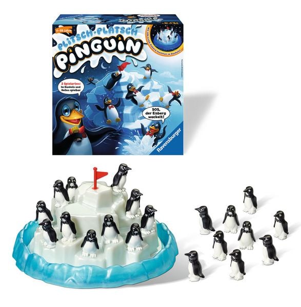 Produktbild: Ravensburger Plitsch-Platsch Pinguin, Kinderspiel
