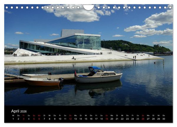Produktbild: Norwegen 2026 (Wandkalender 2026 DIN A4 quer), CALVENDO Monatskalender