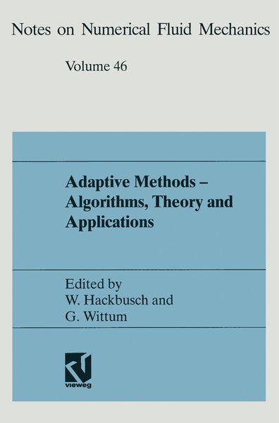 Produktbild: Adaptive Methods &mdash; Algorithms, Theory and Applications