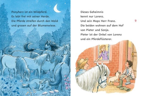 Produktbild: Ponyherz und Herr Franz: Kleines Fohlen, gro&szlig;er Held