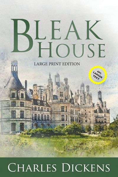 Produktbild: Bleak House (Large Print, Annotated)