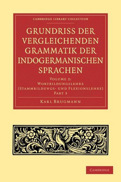 Produktbild: Grundriss Der Vergleichenden Grammatik Der Indogermanischen Sprachen