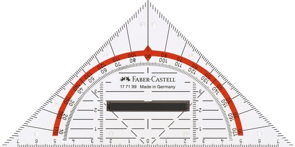 Produktbild: Geometrie-Dreieck klein mit Griff