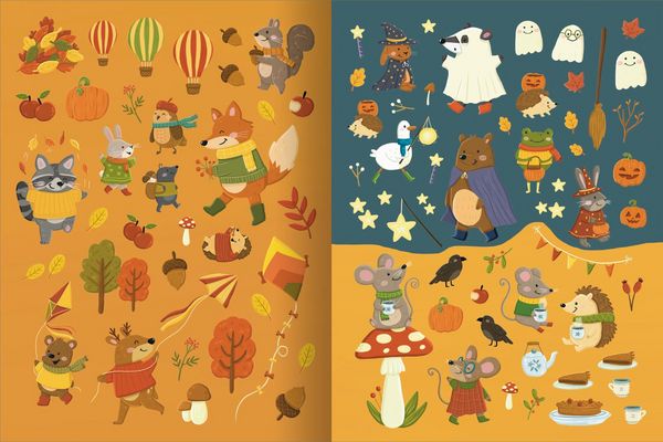 Produktbild: Erstes Stickern &ndash; Im Herbst