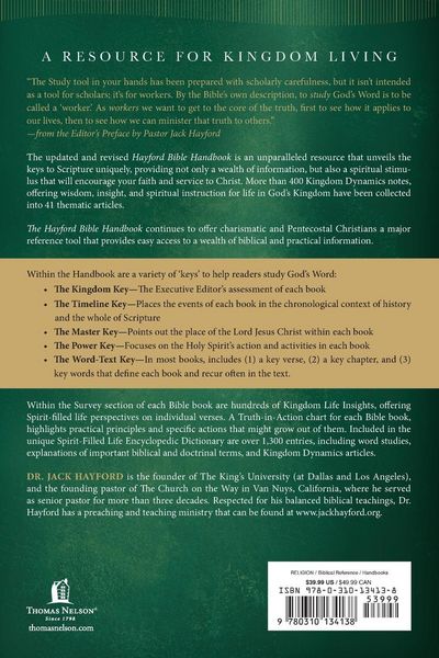 Produktbild: The Hayford Bible Handbook