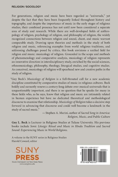 Produktbild: Musicology of Religion