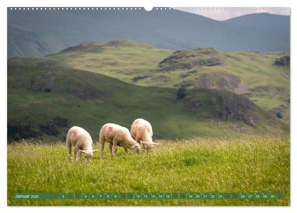 Produktbild: Entdecke England (Wandkalender 2026 DIN A2 quer), CALVENDO Monatskalender