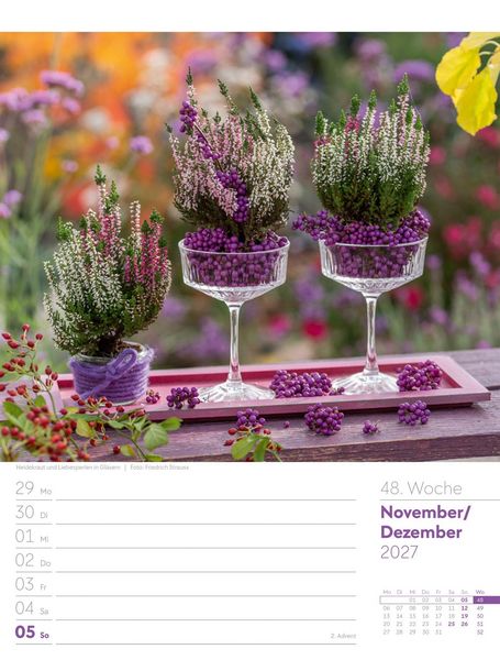 Produktbild: Gartengl&uuml;ck Wochenplaner Kalender 2027