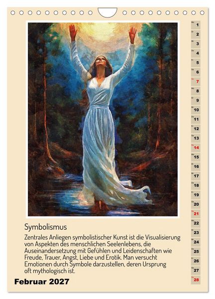 Produktbild: Kunststile der Moderne in Darstellungen von Frauen (Wandkalender 2027 DIN A4 hoch), CALVENDO Monatskalender
